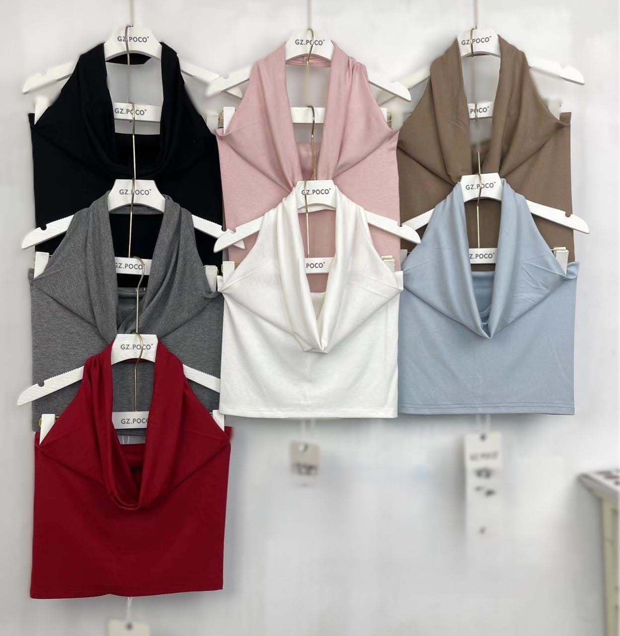 Cow Neck Design Top - Non Padded