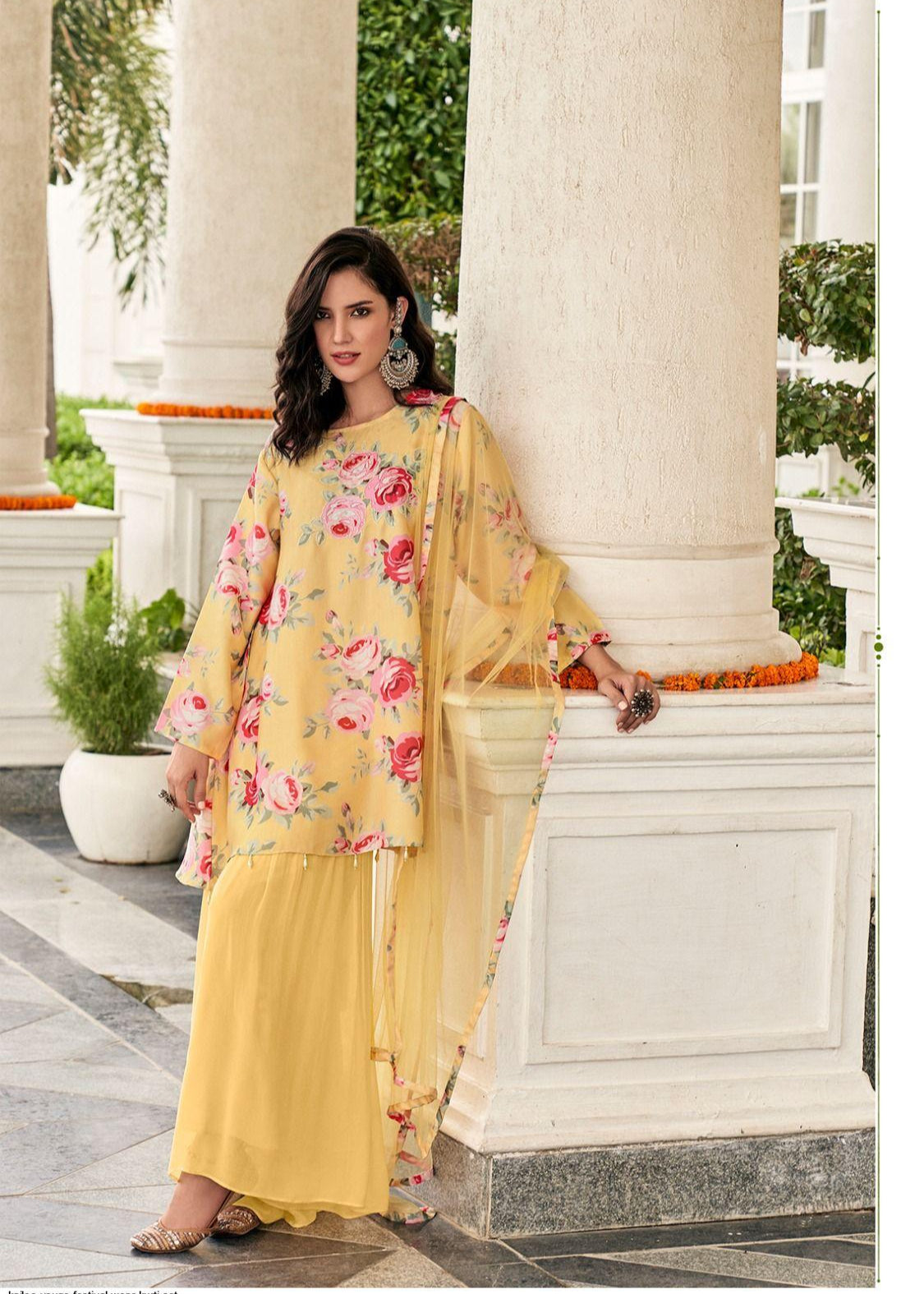 Suit - Sharara 3 Piece Set