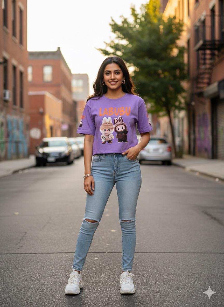 Labubu Crop Tops