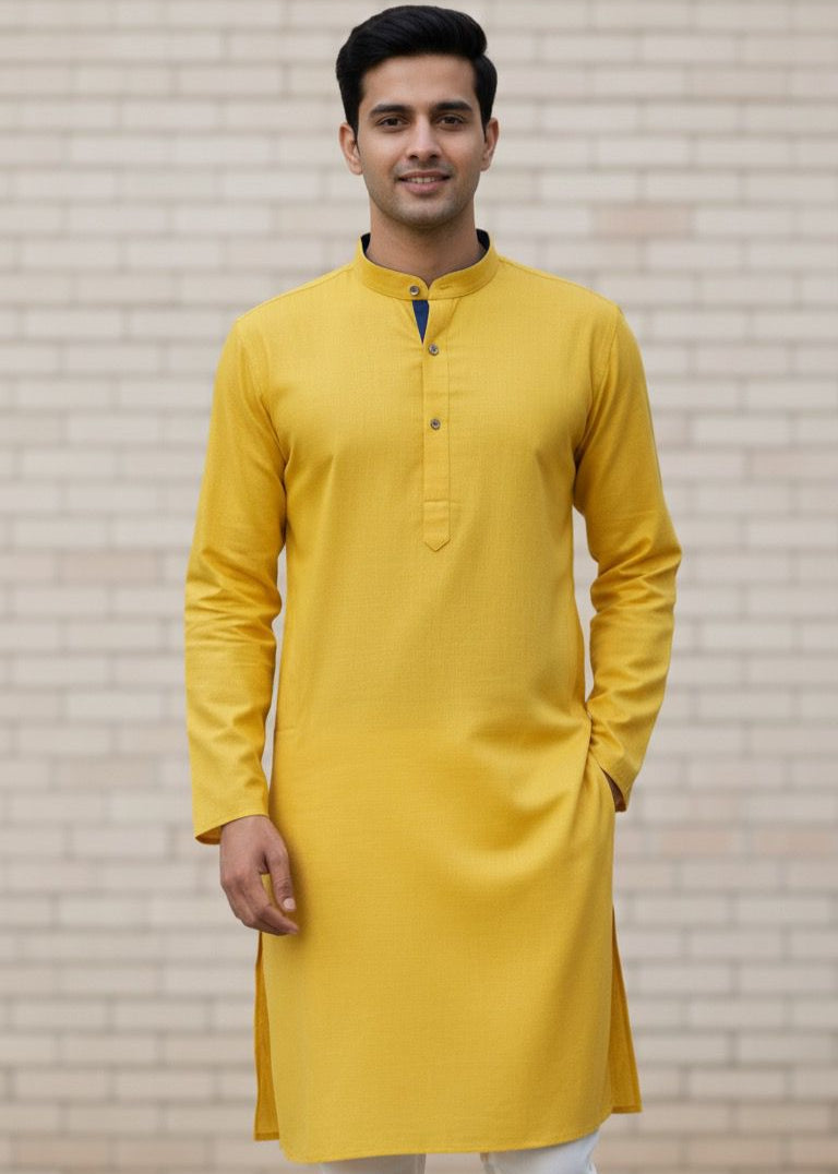 Mens Kurta - Plain