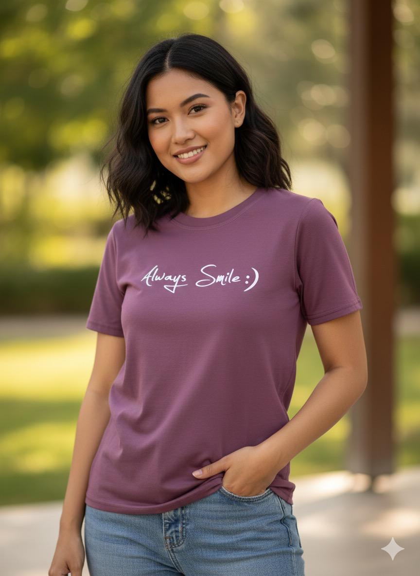 Tshirt - Always Smile