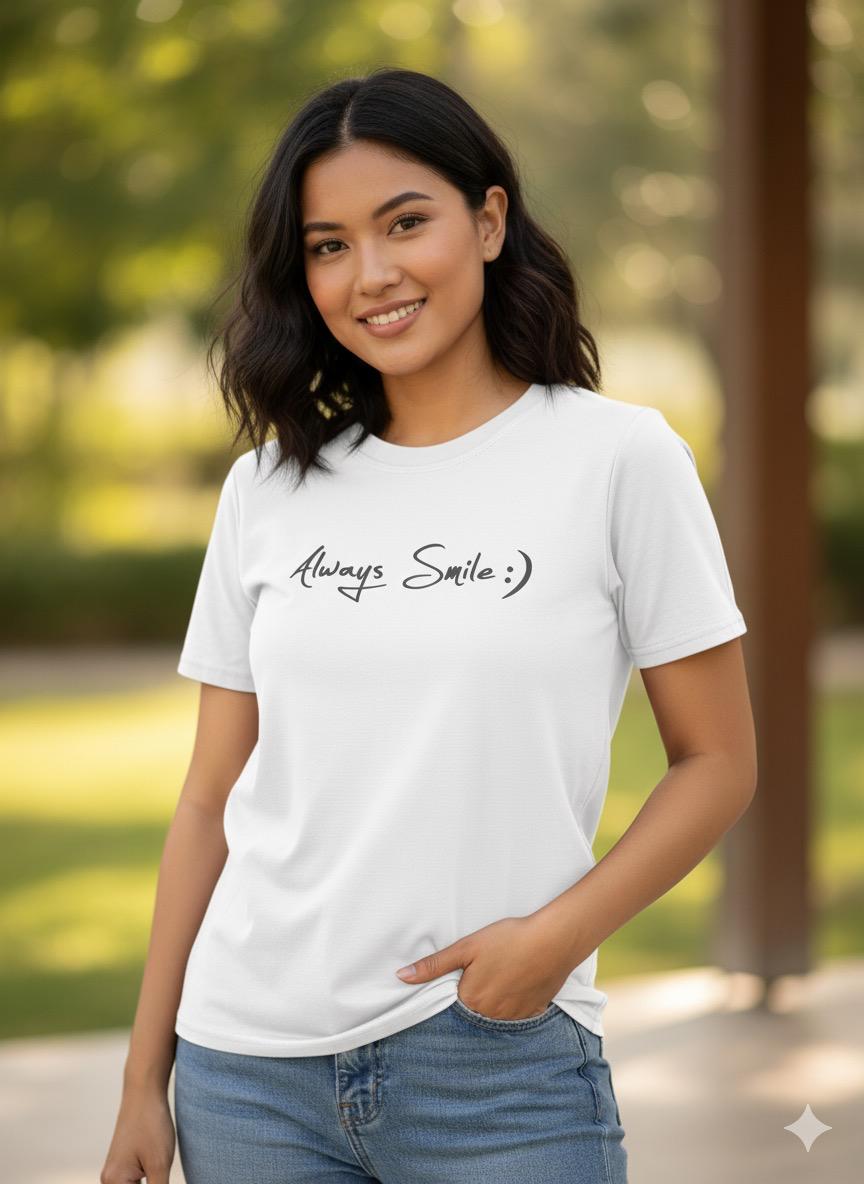 Tshirt - Always Smile