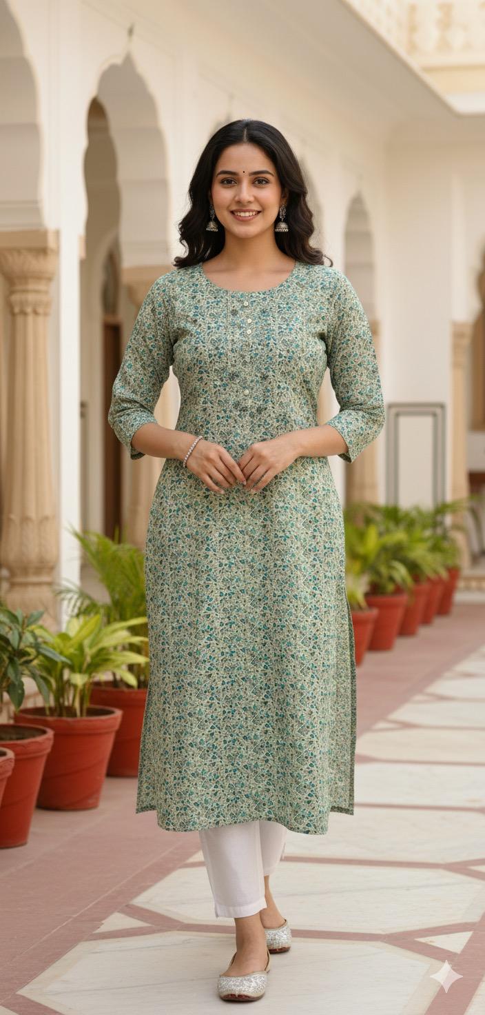 Kurti - Floral Print